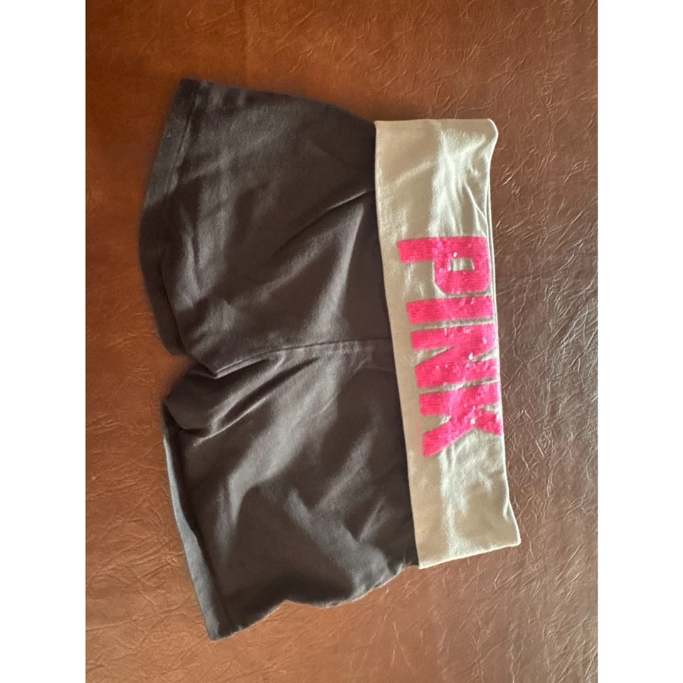 Pantalones Cortos Victoria's Secret Rosa Plegables Talla S Foto 2 de 3