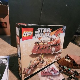 LEGO Star Wars: Jabba's Sail Barge (6210) includes box, instructions, Mini Figs