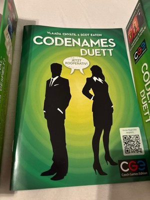 Codenames Duett (selten gespielt, sehr guter Zustand)