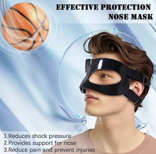 Adjustable Nose Guard Face Mask for Broken Nose Sports Protection