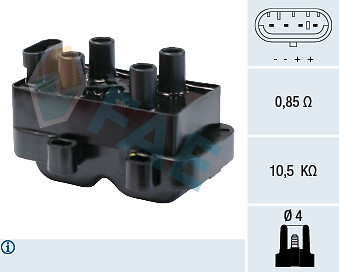 Fae 80222 ZüNdspule For Dacia Lada Mazda MERCEDES-BENZ Renault-image