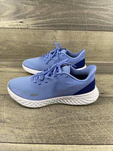 Nike Damen Revolution 5 CZ8663-400 blaue Laufschuhe Turnschuhe Größe 7,5