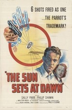 THE SUN SETS AT DAWN 1950 RARE FILM NOIR CRIME THRILLER