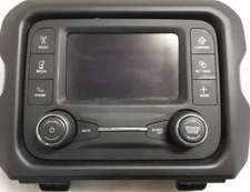 2018 JEEP WRANGLER Radio Receiver 5.0" Screen Satellite OPT (SIRIUS-XM) GENUINE