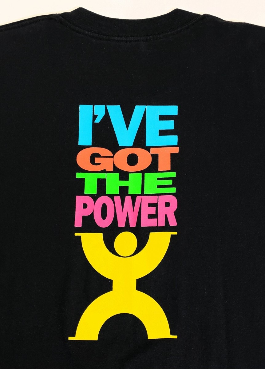 Vintage 1990 SNAP! I've Got The Power T-Shirt Sz XL 90s Rap