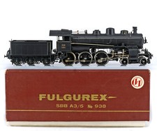 FULGUREX SA H0 HO BRASS  SBB A3/5 No. 938 , Laiton messing-model