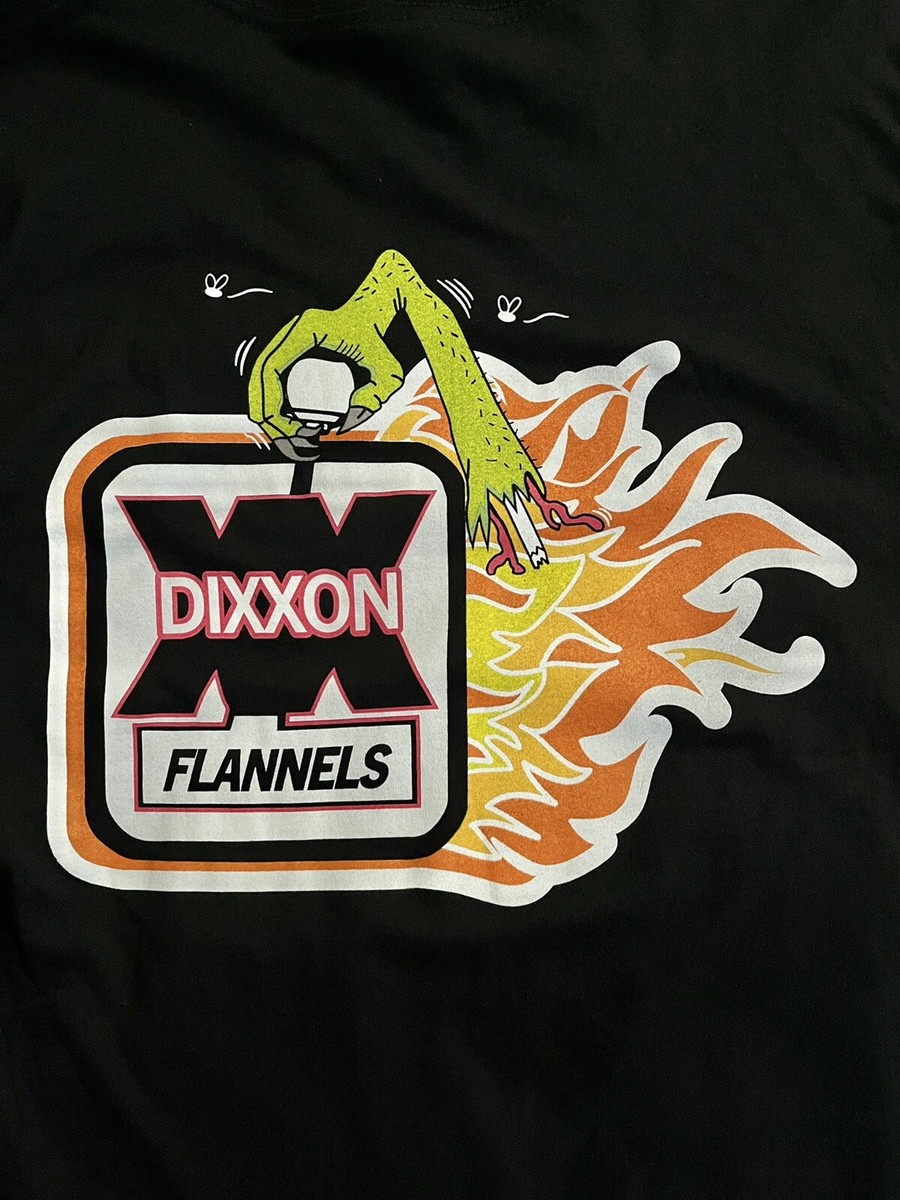 Dixxon Flannel Co. Hot Rod Fire Rat Fink Long Sleeve Tee Shirt