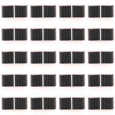 20pcs Fader Knob Cap 24mmLx10mmW For Yamaha Soundcraft Mixer hole 4mm Black 