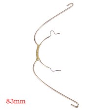Dental Orthodontic Stainless Steel Extraoral Face Bow With Cuspid Hook Supply