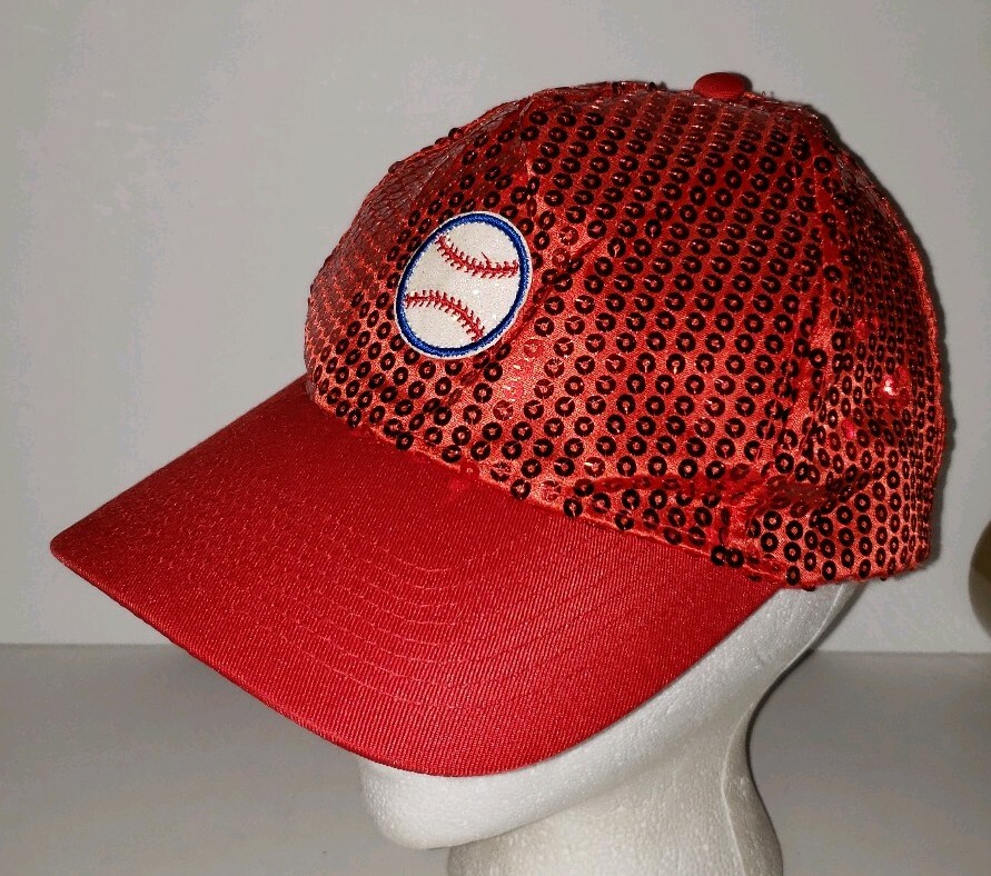 Multi Color All Sequin Front Adjustable Baseball Cap NWOT Forest & Twelfth Reversible Sequin Trucker Hat for Women  main image 3