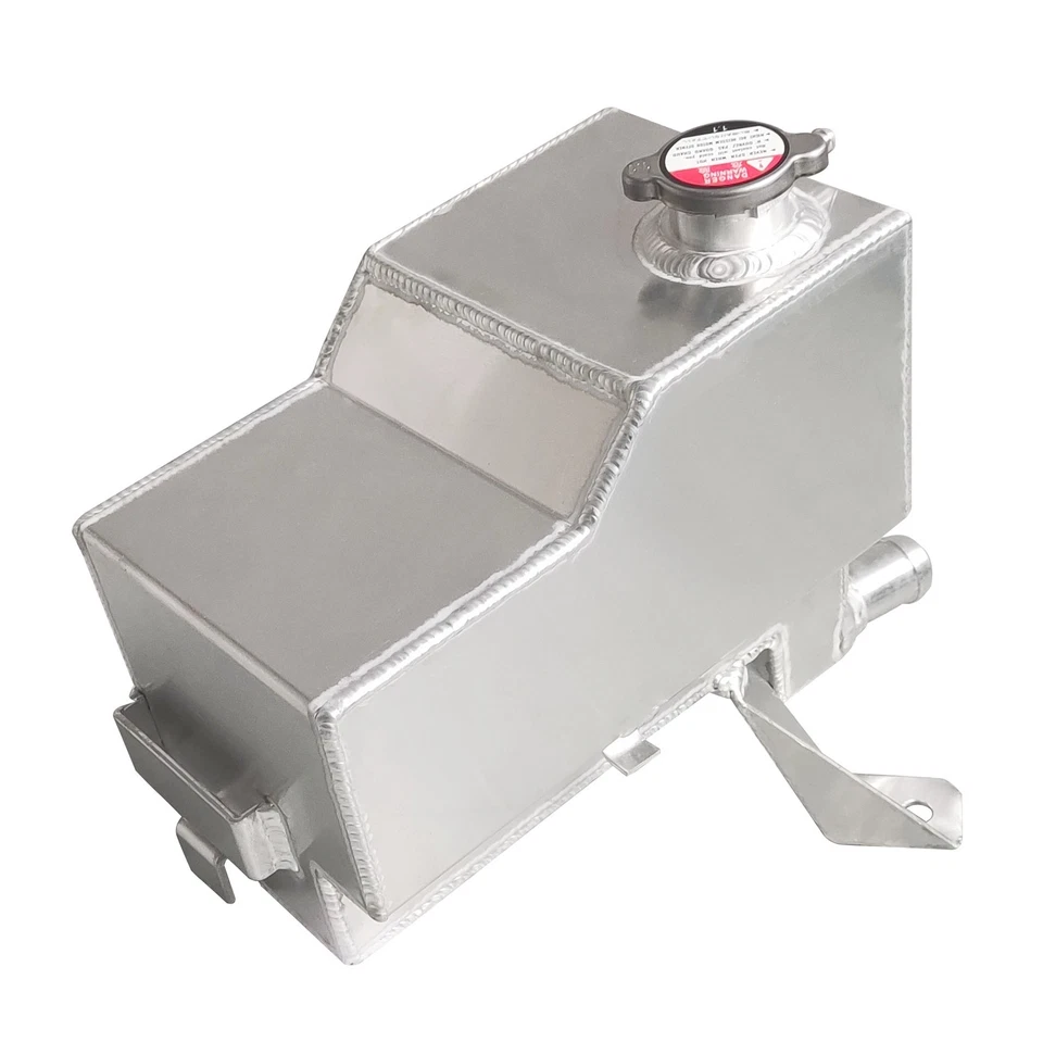 Aluminum Coolant Reservoir Tank For Chevy Silverado GMC Sierra 1500 Pickup - Image 3 of 4