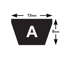 HIGH QUALITY A WEDGE BELTS -SELECT YOUR SIZE-  A SECTION V BELTS - A17-A59