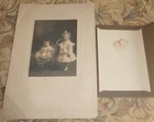 Norman William Shaw & Sister Muriel Winifred (2) Cabinet Photos - Derby, CT