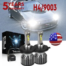 9003 H4 CSP LED HeadlightsHigh Low Bulbs For Honda Civic Sedan/Coupe 1992-2003