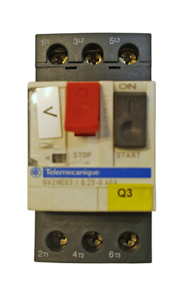 Telemecanique GV2-M03 IEC 947-2 947-4-1 Motor Starter