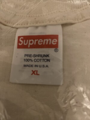 Supreme Collage Tee Natural XL SS24 Streetwear Photo Women's