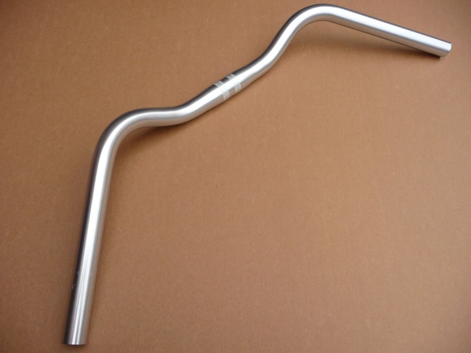 NorthRoad Lenker Stahl 25,4 mm Cruiser Niederländische Fahrradstangen Sit-Up-and-Beg - Bild 3 von 4