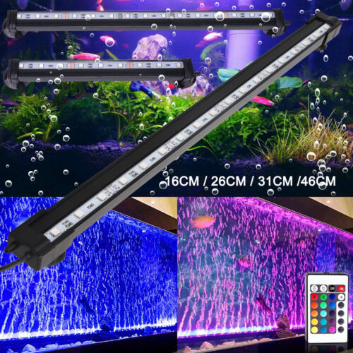 Flexible Air Curtain Bubble Wall Tube Pump Fish Tank Aquarium Oxygen Diffuser