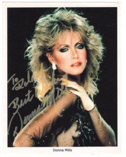 Donna Mills Signed Image / Autographed Actress