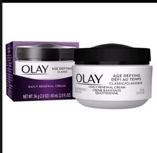 Olay Age Defying Classic Daily Renewal Cream Face Moisturizer - 2oz
