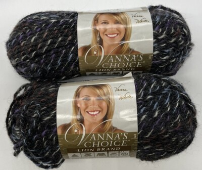 Lion Brand Vanna's Choice Yarn ''Twilight'' 2 Skeins #1520
