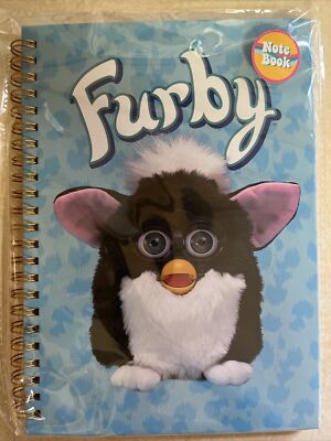 Furby Notebook Limited Edition Hasbro Original Blue Collector Baby Black