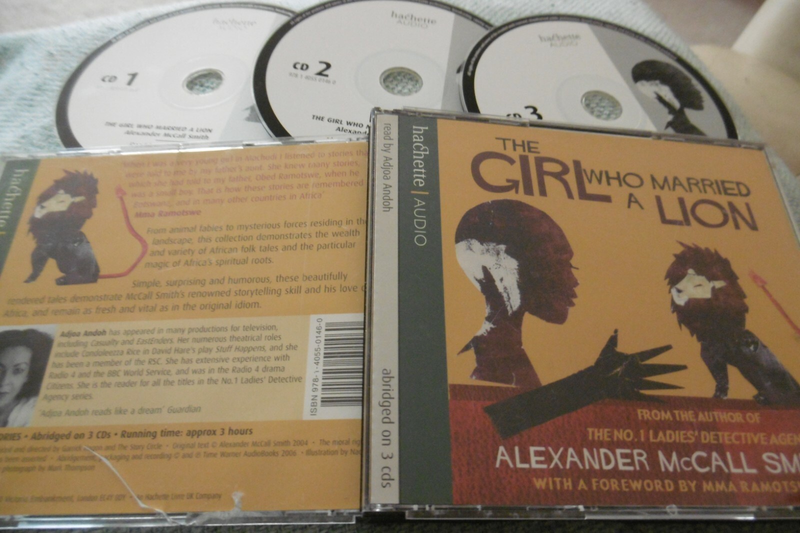 THE GIRL WHO MARRIED A LION 3 CD AUDIOBOOK 3 HOURS ALEXANDER McCALL SMITH