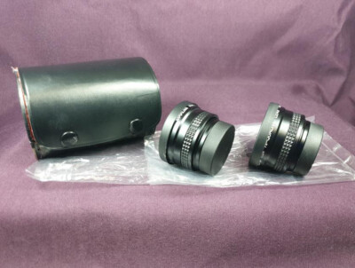 2 OBJETIVOS -LENS MARUMI VIDEO -TELEPHOTO-1.5X  & 1.6X - NEW