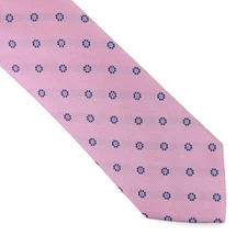 Tommy Hilfiger Men's Floral Medallion Tie Necktie Classic 3" Silk Blend Pink $69
