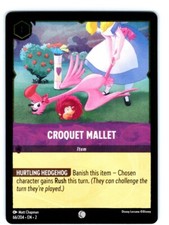Lorcana Croquet Mallet 66/204 Cold Foil Rise of the Floodborn