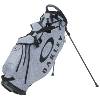OAKLEY golf FOS901535 stand caddy bag dark WHITE HTHR 5way