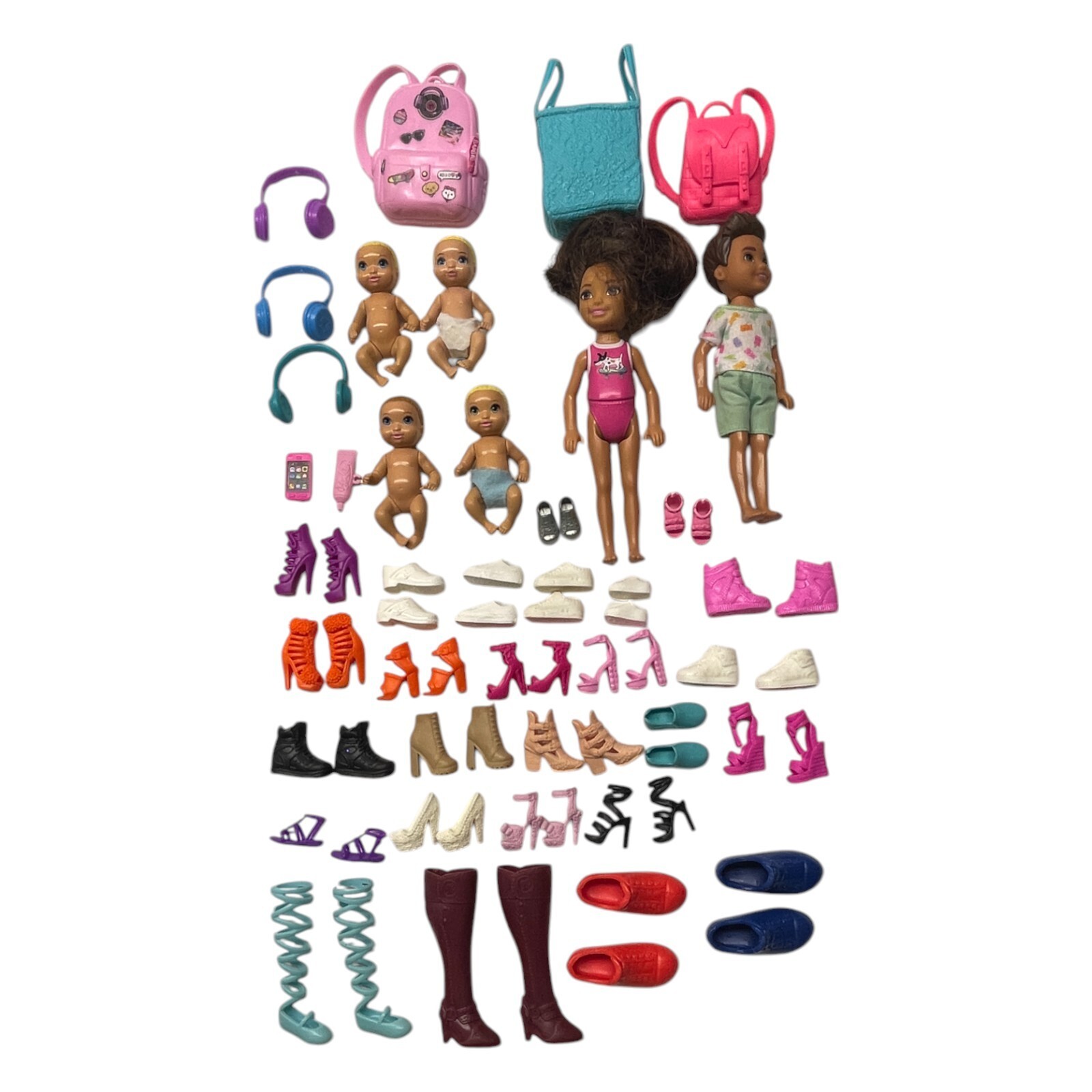 LOTTO Mattel Barbie Accessori Scarpe Stivali Borse Corone Bottiglie Varie Scegli