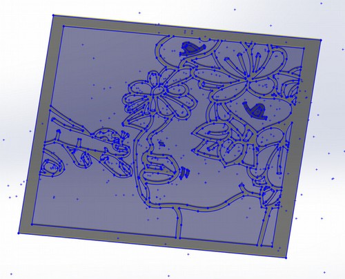 10 archivos DXF CNC código g láser industrial abstracto arte pop n.o 6 enrutador n.o 2206 - Imagen 7 de 18