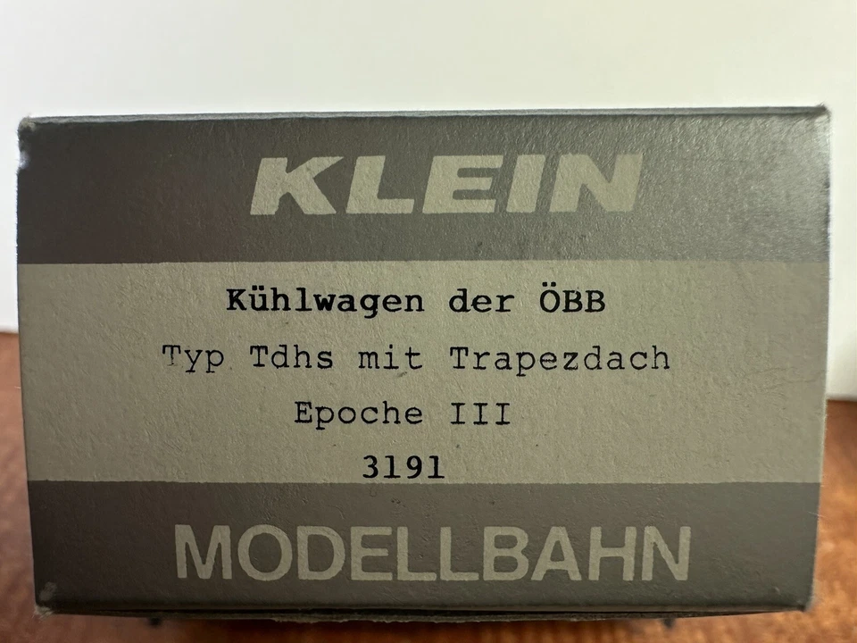 HO Scale 3191 Klein Modellbahn Refrigerated Freight Wagon - Image 3 of 4