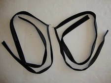 1973-1991 Chevrolet GMC Suburban Rear Side Door Window Glass Run Channels Seals