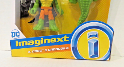 Fisher-Price Imaginext DC Super Friends Killer Croc & Crocodile Pet Figure Pack