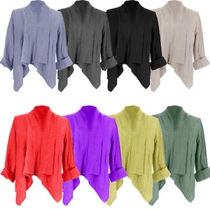 linen waterfall jacket