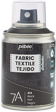 Pebeo Fabric Paint Spray for Textiles 7A Spray Natural and Synthetic Fabrics Wat