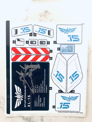 LEGO Lightyear: XL-15 Spaceship (76832) for sale online | eBay