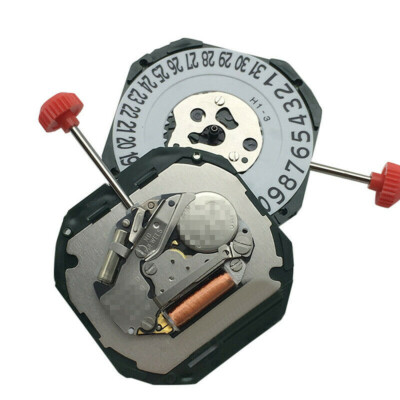 Quartz Watch Movement Date at 3' with Adjusting Stem Battery For