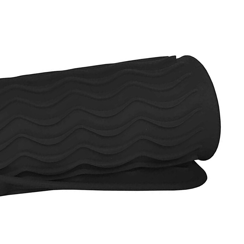 Black Silicone Heat Resistant Travel Mat, Heat Pad for Hair