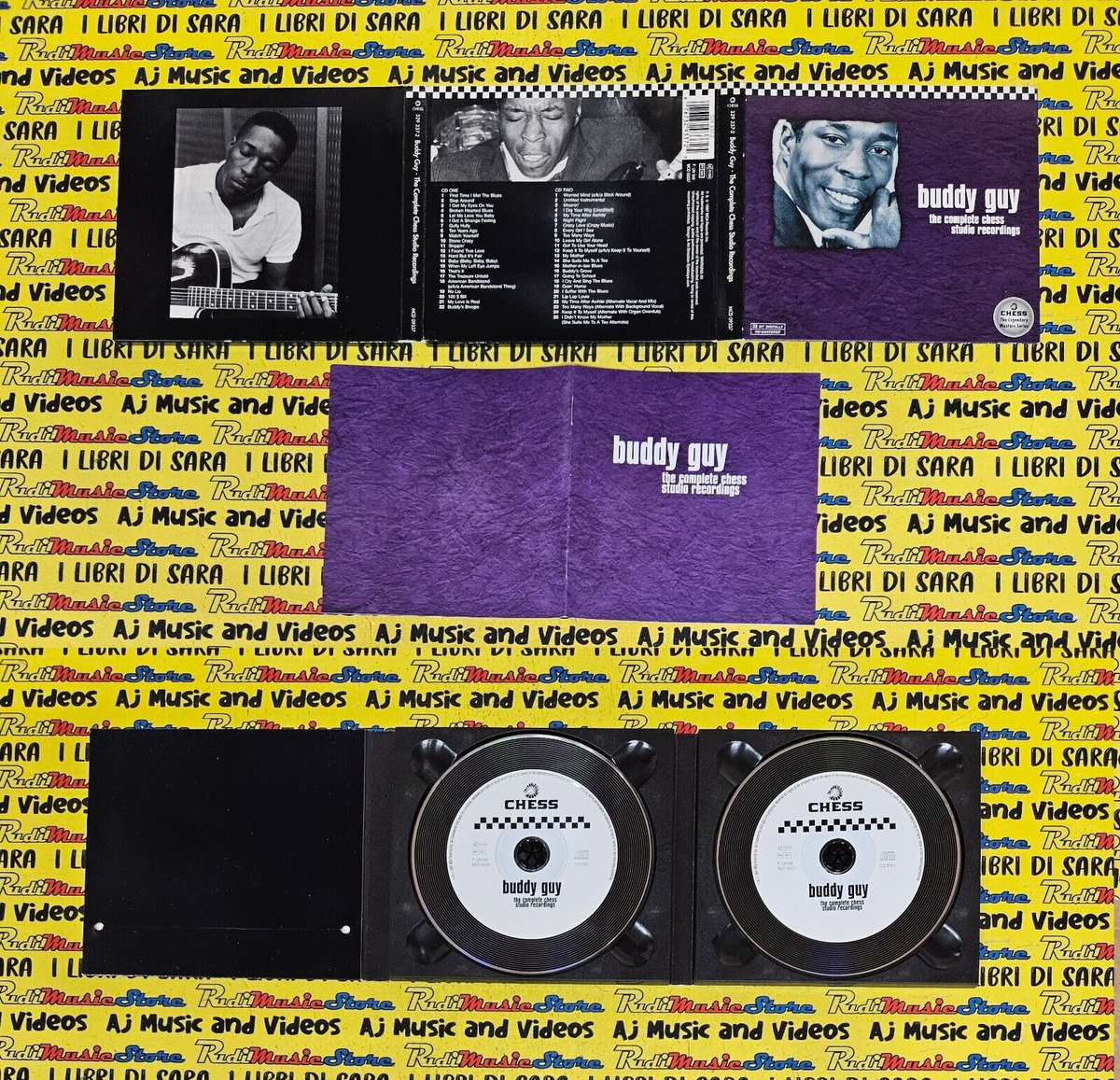 2 CD BUDDY GUY The Complete Chess Studio Recordings DIGIPACK 1997 