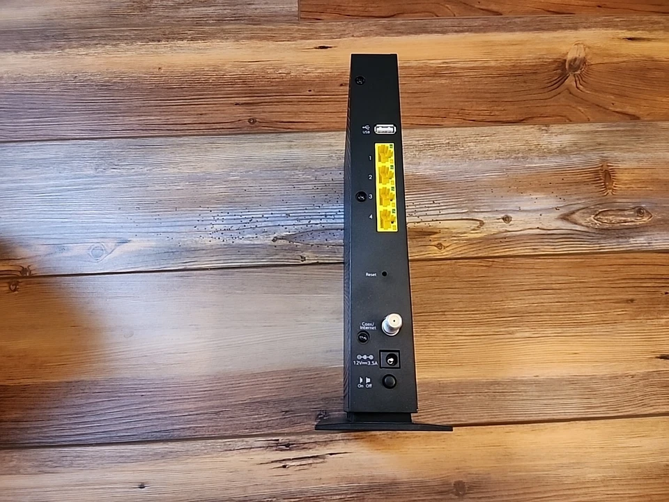 Router módem cable WiFi inalámbrico Gigabit NETGEAR AC1750 300 Mbps 4 puertos - COMO ESTÁ Foto 3 de 4