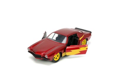 Jada Toys 1/32 The Flash & Chevrolet Camaro 1973 – Diecast Rouge 33386