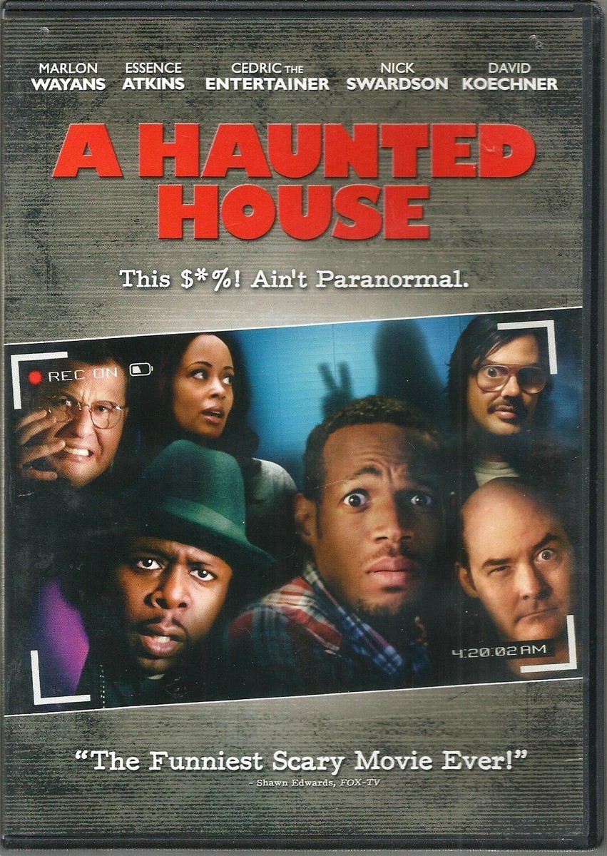 A Haunted House DVD 2013 Marlon Wayans Cedric The Entertainer Nick