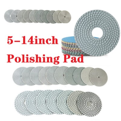 Diamant Polierpad Nass Trocken Polieren Pad 5/6/7/8/10/14inch Polierscheiben