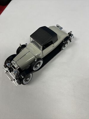1928 Lincoln Coupe Roadster Arko Scale Gray Black Die Cast 1:32 #9122