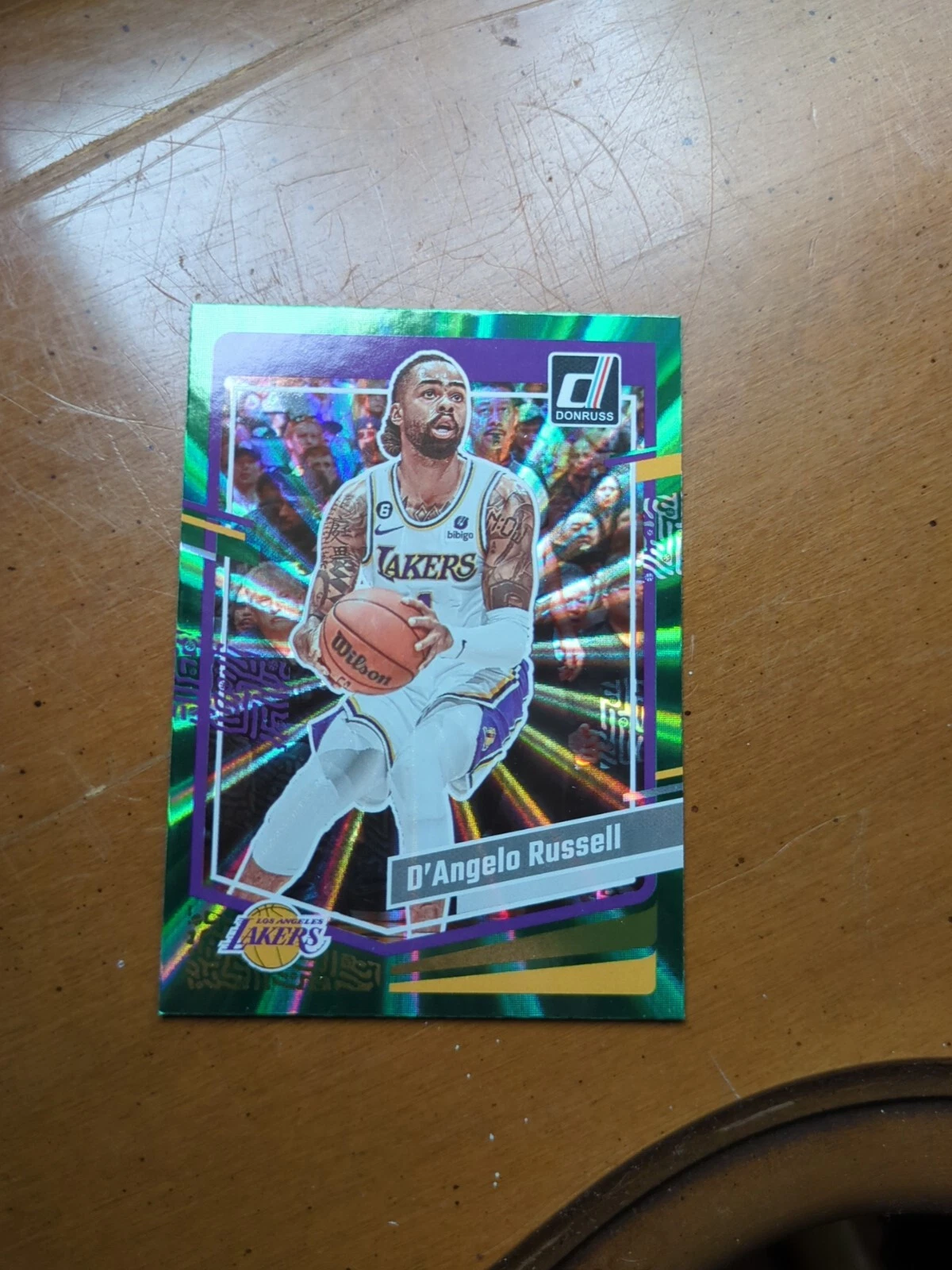 Dangelo Russell trading card