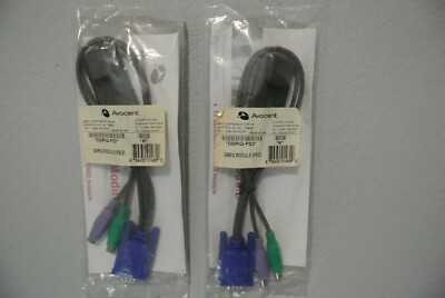 LOT OF 2 AVOCENT DSRIQ-PS2 PS/2 KVM MODULE 520-255-005 NEW