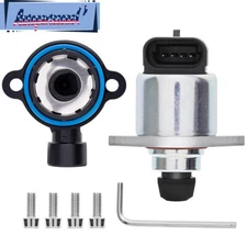 Throttle Position Sensor and Idle Air Control Valve Set Fit For LS Chevy GM